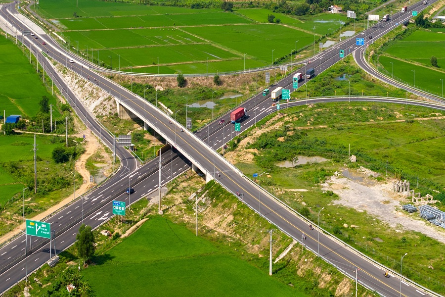 Cao tốc Vĩnh Hảo - Phan Thiết. Ảnh: PV