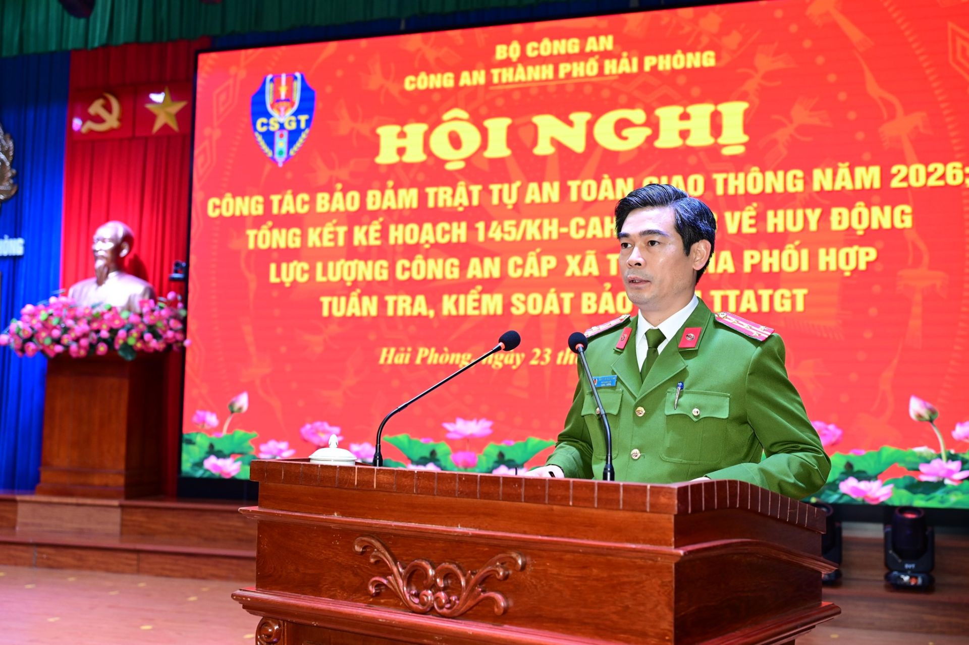 Hải Phòng: Thực hiện đồng bộ các giải pháp giảm ùn tắc, kéo giảm TNGT, đẩy mạnh ứng dụng CNTT trong xử lý vi phạm TTATGT