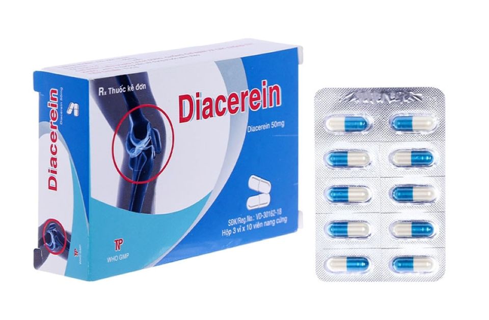 Thu hồi trên toàn quốc lô thuốc Diacerin 50 không đạt chất lượng