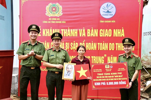 Khánh Hòa: Thực hiện “Chiến dịch Quang Trung”, 379 căn nhà được xây dựng mới, sửa chữa, hoàn thành trước thời hạn