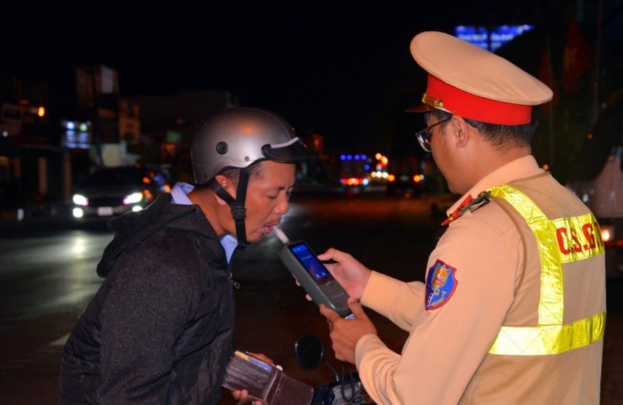 Cà Mau tăng cường xử lý vi phạm nồng độ cồn dịp Tết Nguyên đán 2026