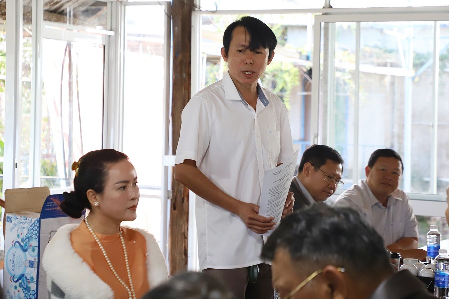 Ông Nguyễn Trí Kỷ, Chủ tịch Hội Doanh nghiệp Đắk Nông thông tin tình hình hoạt động của Hội và những nhiệm vụ, giải pháp trong thời gian tới Ông Nguyễn Trí Kỷ, Chủ tịch Hội Doanh nghiệp Đắk Nông thông tin tình hình hoạt động của Hội và những nhiệm vụ, giải pháp trong thời gian tới