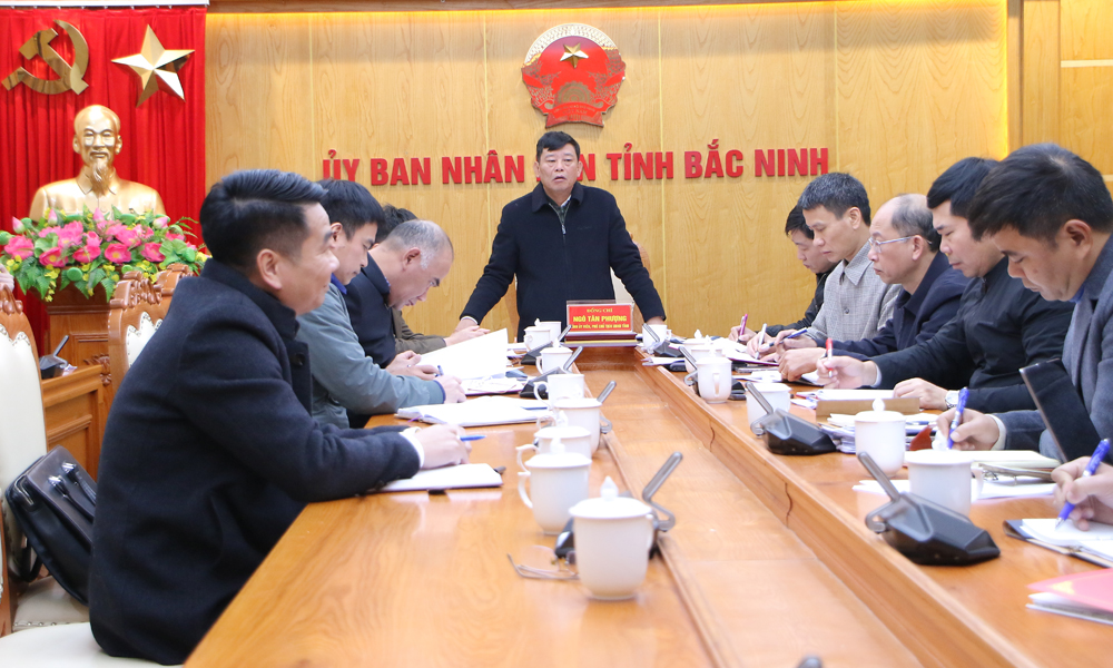 Đồng ch&iacute; Ng&ocirc; T&acirc;n Phượng ph&aacute;t biểu tại hội nghị.