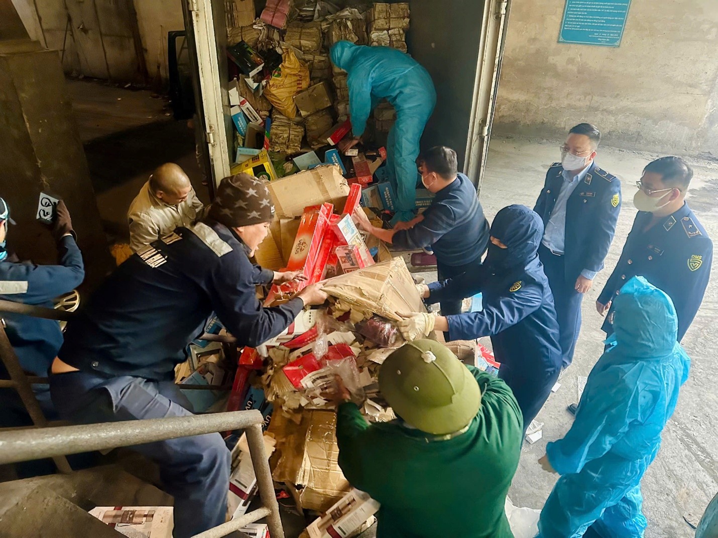 Việc tiêu hủy được tiến hành theo đúng quy định của pháp luật Việc tiêu hủy được tiến hành theo đúng quy định của pháp luật