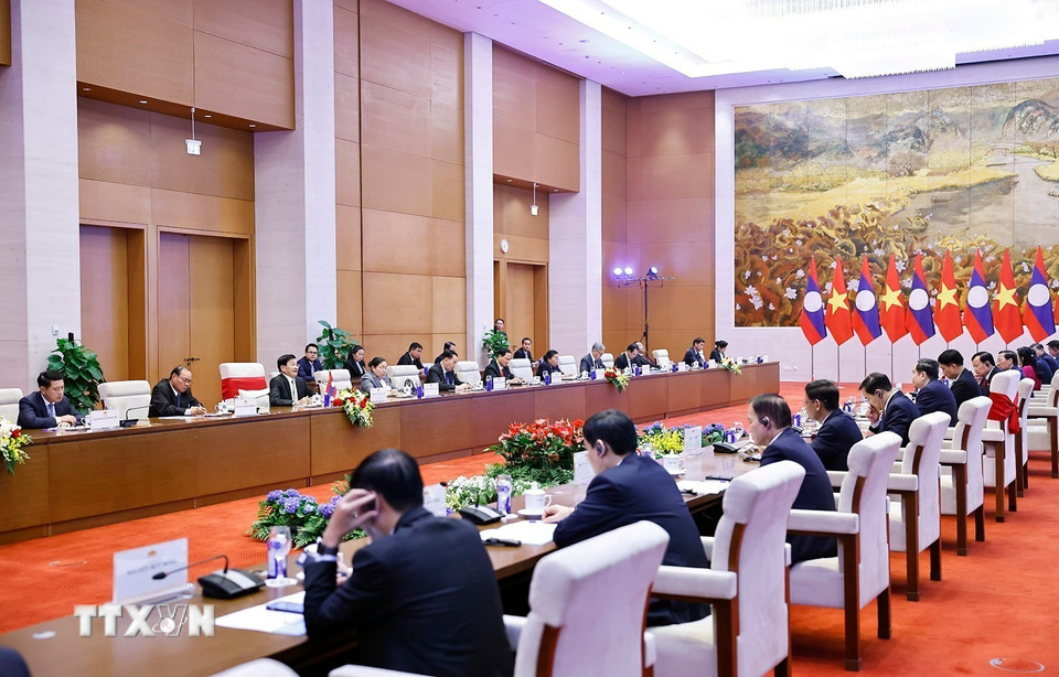 Chủ tịch Quốc hội Trần Thanh Mẫn hội kiến Tổng Bí thư, Chủ tịch nước Lào Thongloun Sisoulith. Ảnh: Doãn Tấn/TTXVN Chủ tịch Quốc hội Trần Thanh Mẫn hội kiến Tổng Bí thư, Chủ tịch nước Lào Thongloun Sisoulith. Ảnh: Doãn Tấn/TTXVN