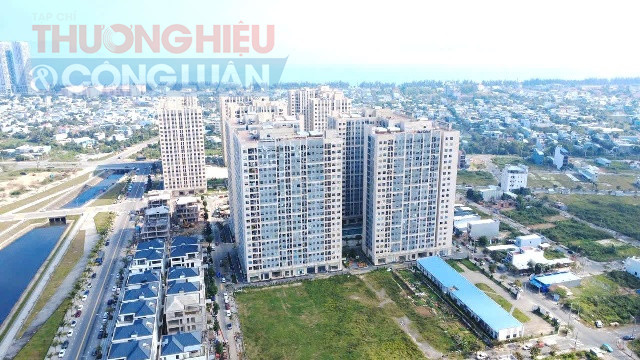Dự &aacute;n chung cư nh&agrave; ở x&atilde; hội v&agrave; thương mại, khu đ&ocirc; thị xanh B&agrave;u Tr&agrave;m Lakeside. Ảnh: Ho&agrave;ng Gia Bảo.