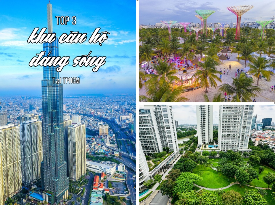 TOP 3 khu vực có nhiều căn hộ cho thuê nhất TPHCM hiện nay