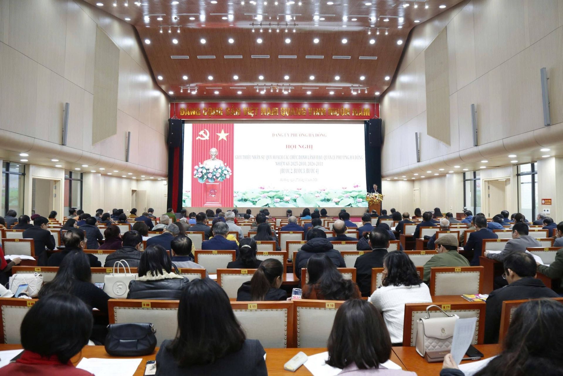 Phường Hà Đông triển khai quy hoạch đội ngũ lãnh đạo, quản lý nhiệm kỳ 2025–2031