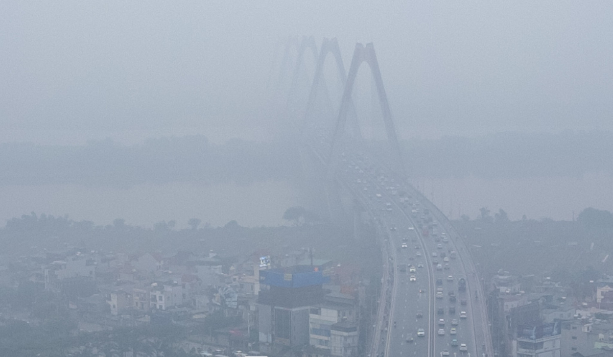 Ô nhiễm không khí tại Hà Nội và nhiều tỉnh miền Bắc liên tục ở mức xấu, rất xấu