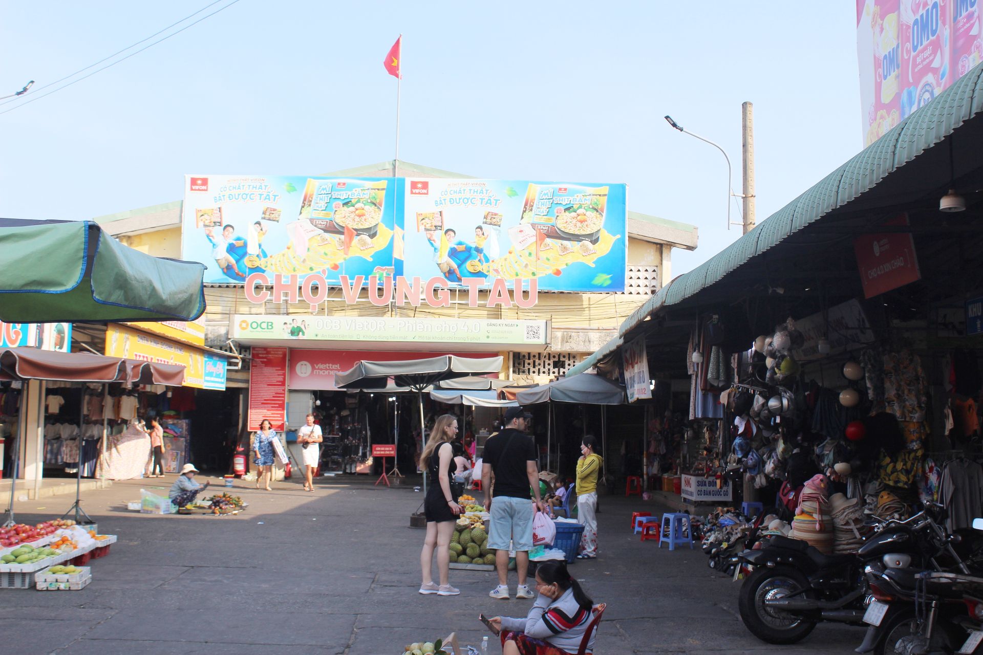 Chợ Vũng T&agrave;u nơi kinh doanh, tập trung đa dạng c&aacute;c mặt h&agrave;ng h&oacute;a