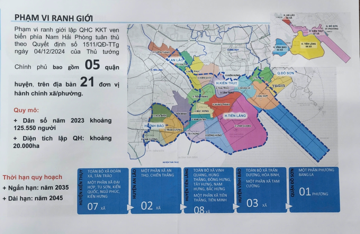 Khu kinh tế Nam Hải Ph&ograve;ng đang được đầu tư sẽ l&agrave; một trong bốn tứ gi&aacute;c khu kinh tế của Hải Ph&ograve;ng.