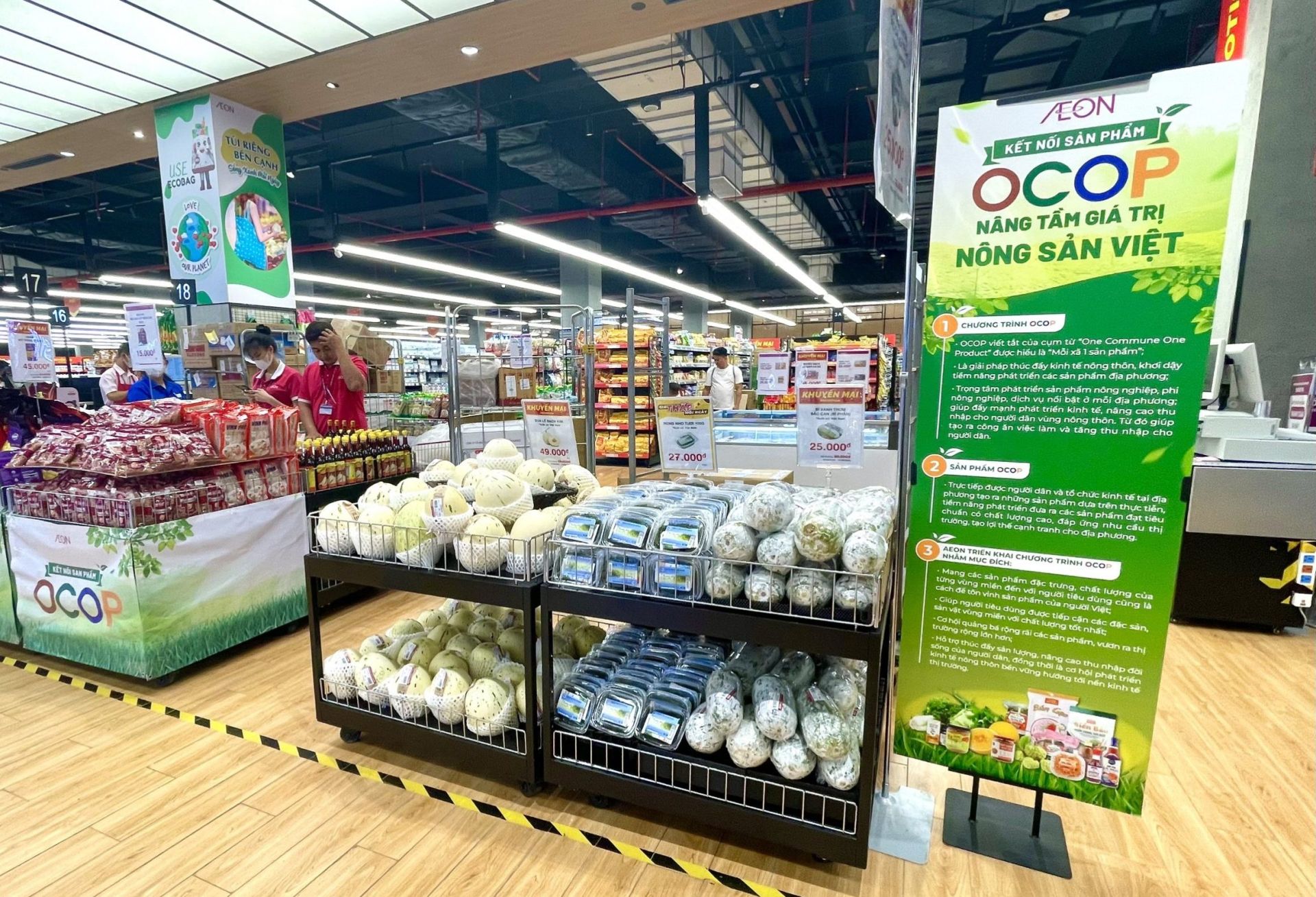 OCOP dồn lực cho mùa mua sắm Tết Nguyên đán