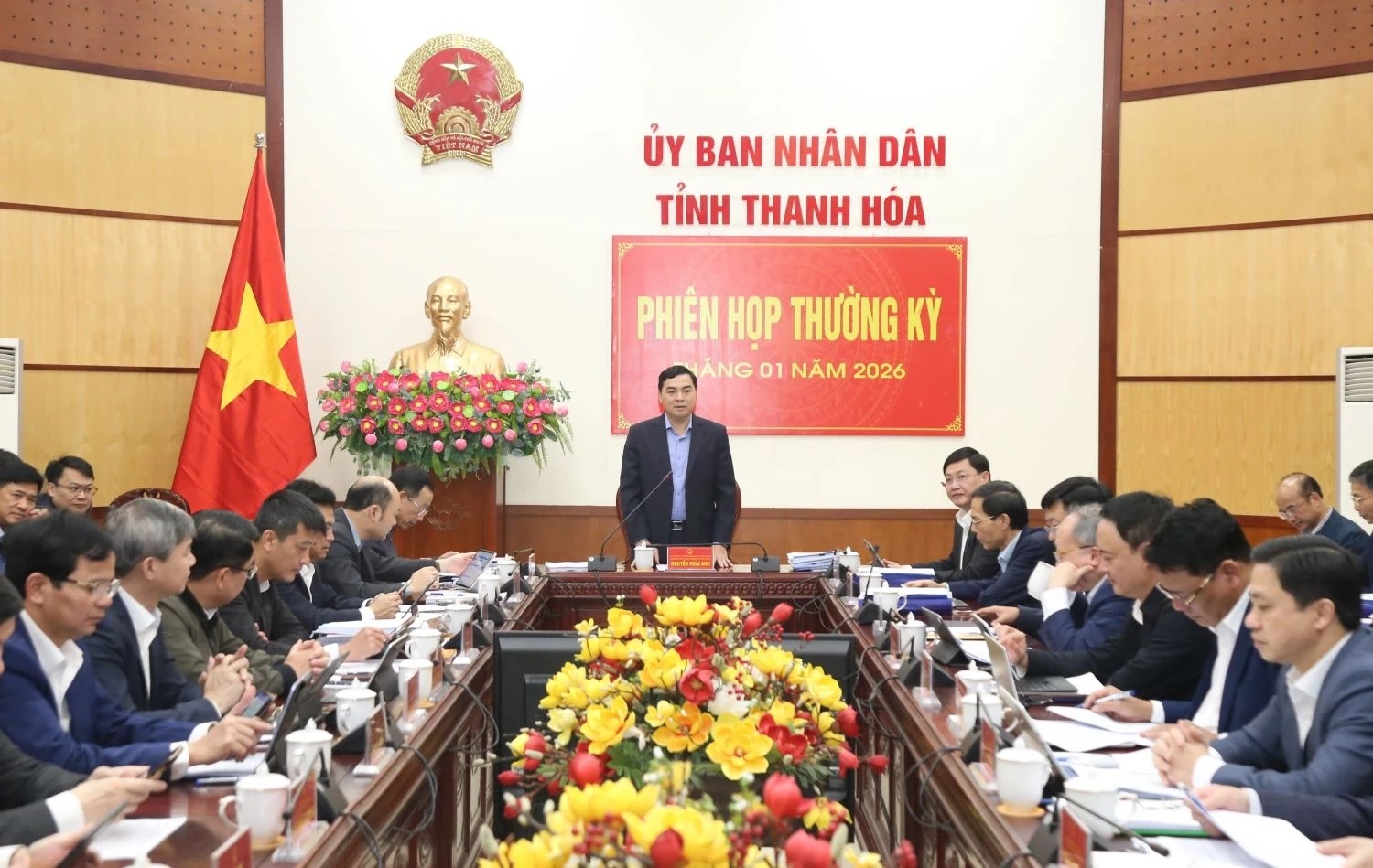 Thanh Hóa: Phiên họp thường kỳ tháng 1/2026 đánh giá tình hình kinh tế - xã hội