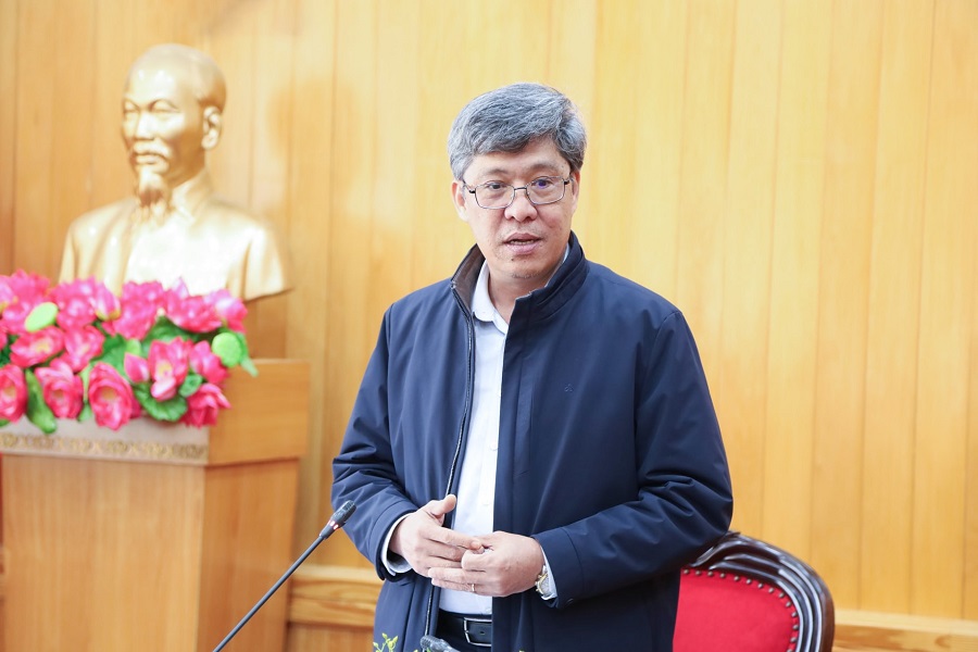 Phó Chủ tịch UBND tỉnh Nguyễn Minh phát biểu kết luận cuộc họp Phó Chủ tịch UBND tỉnh Nguyễn Minh phát biểu kết luận cuộc họp