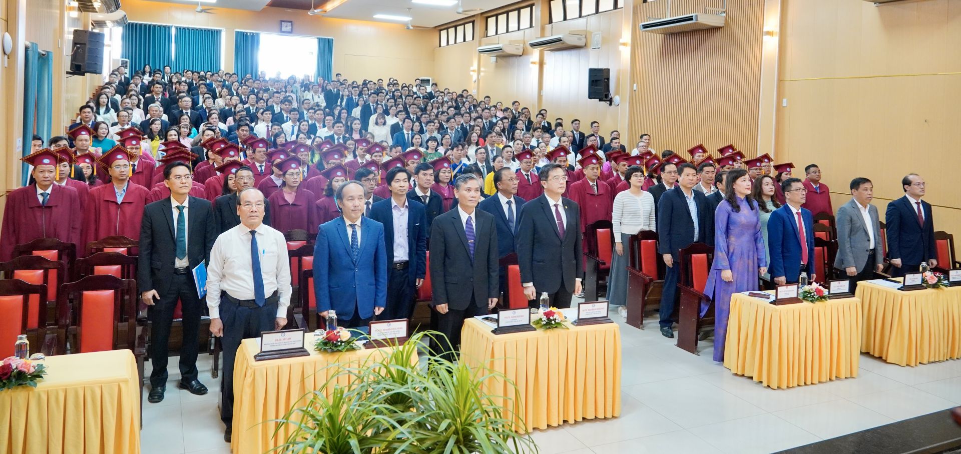 Quang cảnh buổi lễ