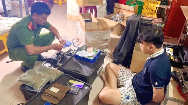 Lượng lớn cần sa bị lực lượng chức năng phát hiện. Ảnh: CACC Lượng lớn cần sa bị lực lượng chức năng phát hiện. Ảnh: CACC