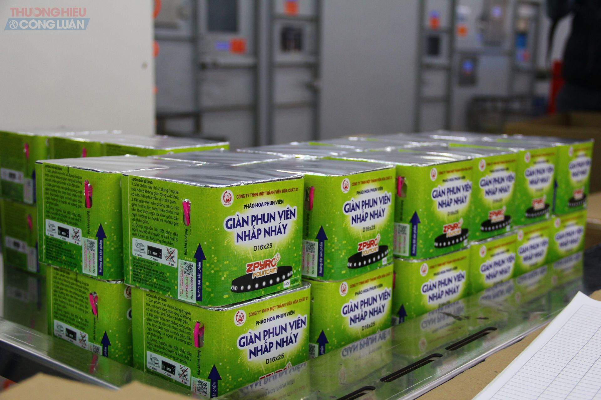 Nhà máy Z121: Đột phá công nghệ, tăng gấp đôi sản lượng và giải pháp nhận diện pháo hoa chính hãng