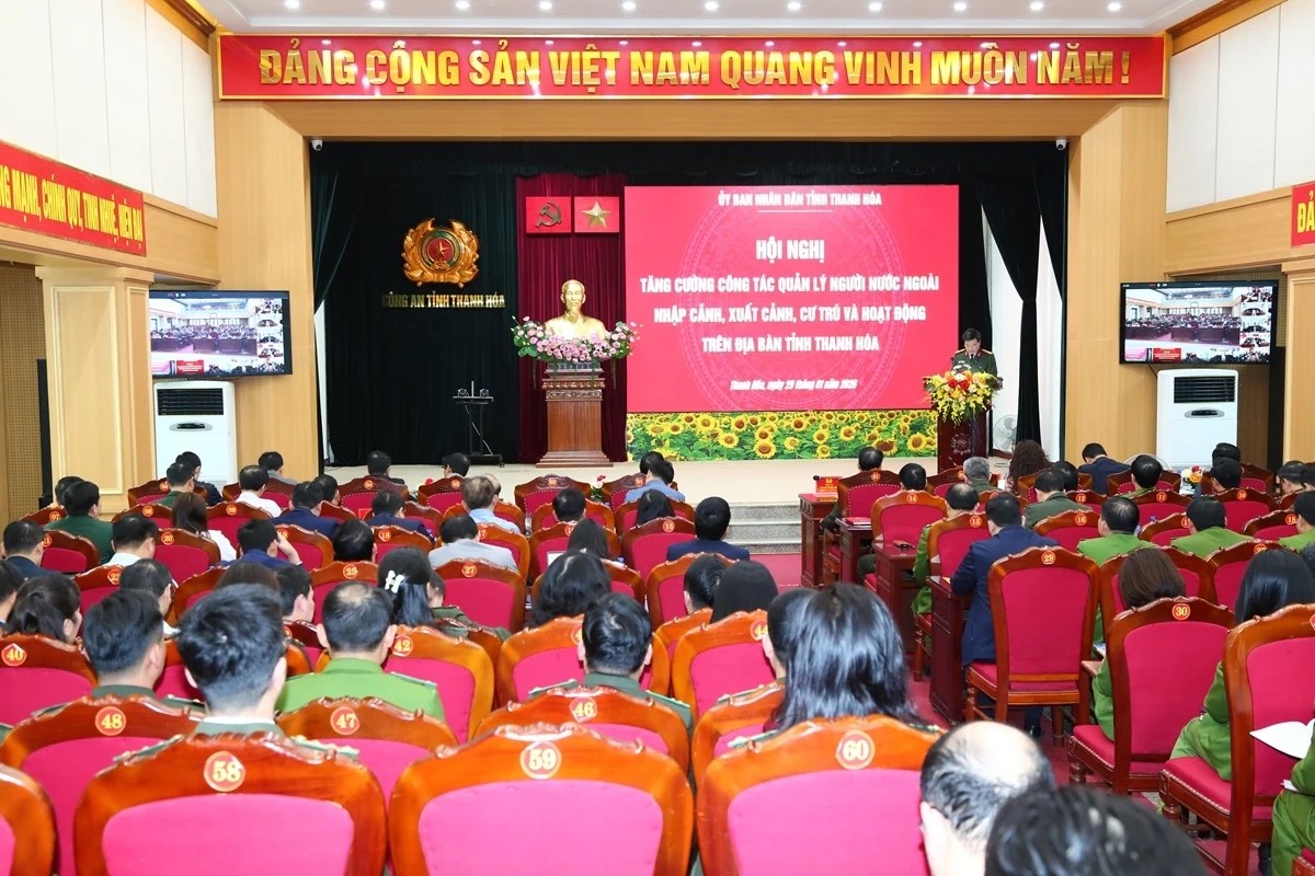 Tăng cường phối hợp, nâng cao hiệu quả quản lý người nước ngoài trên địa bàn tỉnh Thanh Hóa