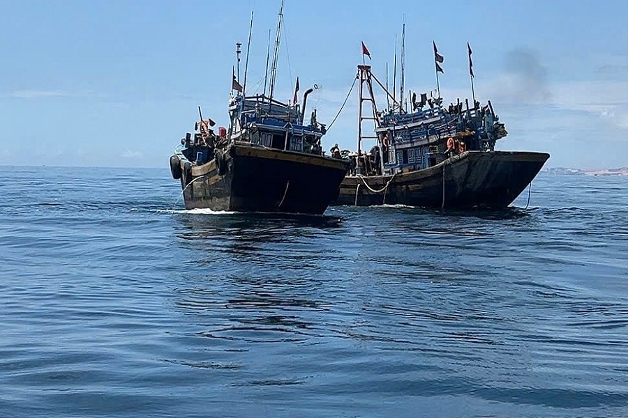 T&agrave;u c&aacute; L&acirc;m Đồng hoạt động tr&ecirc;n biển. Ảnh minh họa