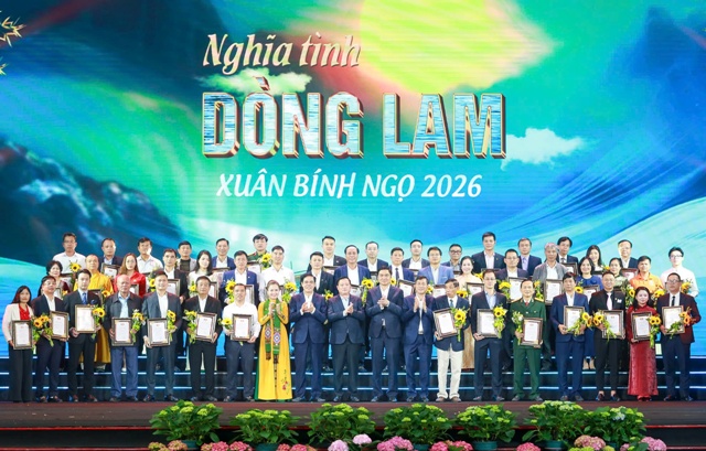 Hơn 172 tỷ đồng chung tay sẻ chia tại chương trình “Nghĩa tình Dòng Lam - Xuân Bính Ngọ 2026”