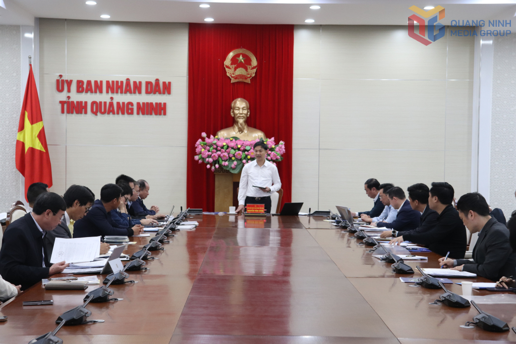 UBND tỉnh Quảng Ninh nghe báo cáo phương án thí điểm thành lập Cụm Công nghiệp nuôi trồng thủy sản trên biển