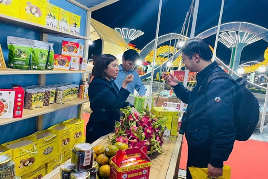 Sản phẩm OCOP tại Festival OCOP Việt Nam năm 2025.