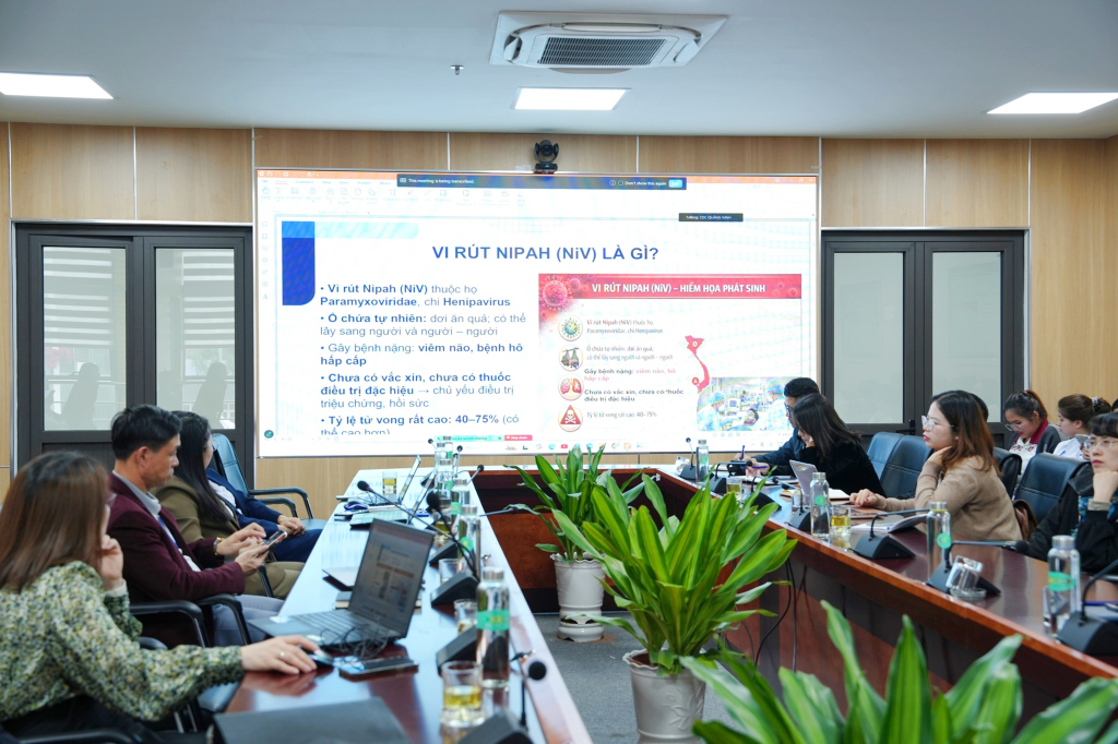 Quảng Ninh tập huấn công tác giám sát, phòng, chống dịch bệnh do vi rút Nipah (NiV)