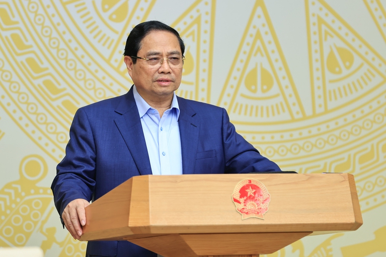 Thủ tướng đề nghị 5 ti&ecirc;n phong đối với doanh nghiệp - Ảnh: VGP/Nhật Bắc