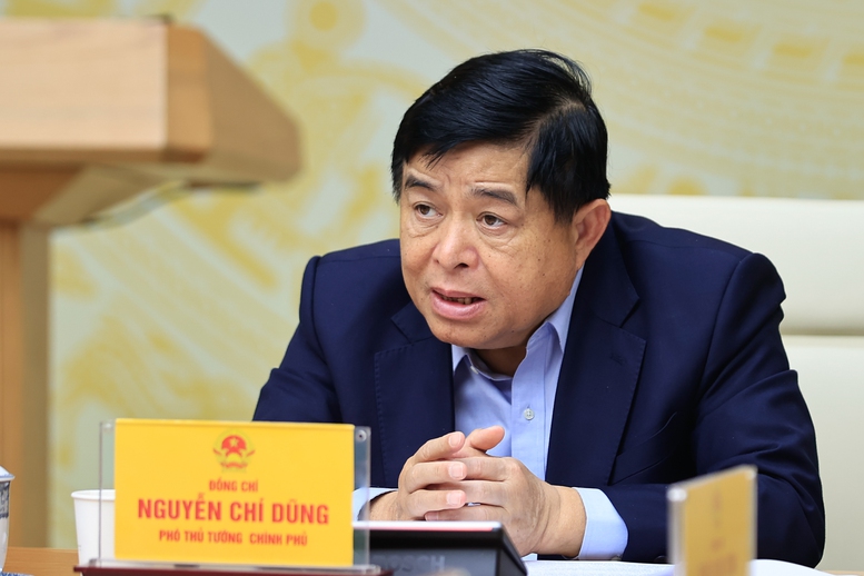 Ph&oacute; Thủ tướng Nguyễn Ch&iacute; Dũng, Ph&oacute; Trưởng Ban thường trực Ban Chỉ đạo ph&aacute;t biểu tại Phi&ecirc;n họp - Ảnh: VGP/Nhật Bắc