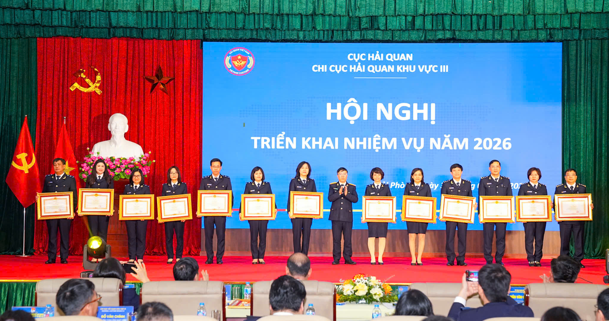 Chi cục Hải quan khu vực III tổ chức Hội nghị triển khai nhiệm vụ công tác năm 2026