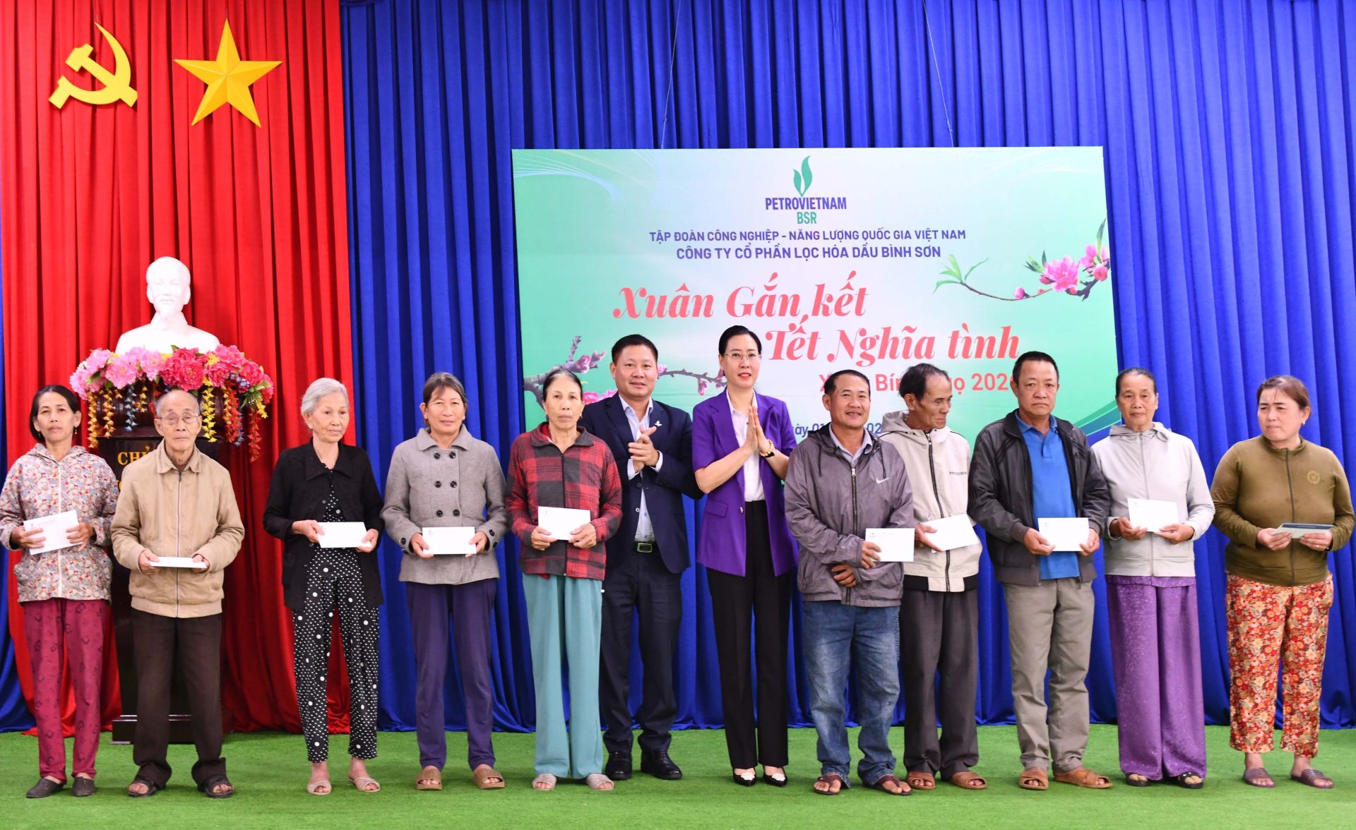 BSR lan tỏa chương trình “Petrovietnam: Xuân Gắn kết, Tết Nghĩa tình” tại Quảng Ngãi