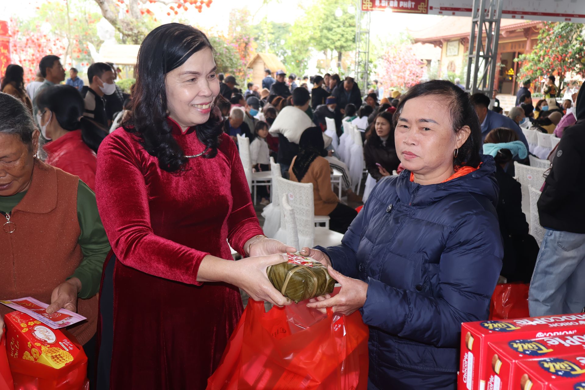 Nhiều hoạt động ý nghĩa tại chương trình “Chợ Tết Nhân ái” Xuân Bính Ngọ 2026 tại chùa An Đức – xã Tân Kỳ