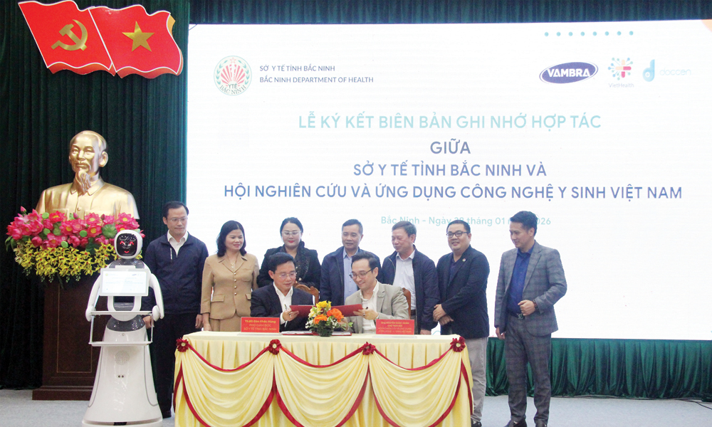 Bắc Ninh: Hợp tác đào tạo, nghiên cứu khoa học và ứng dụng công nghệ y sinh