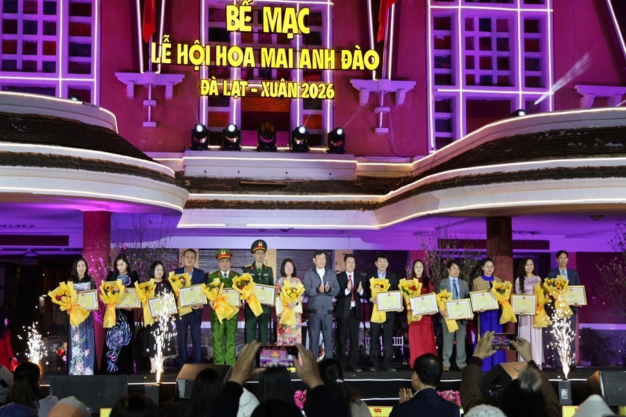Lâm Đồng: Khép lại Lễ hội hoa Mai anh đào Đà Lạt – Xuân 2026, lưu dấu một mùa xuân rực rỡ
