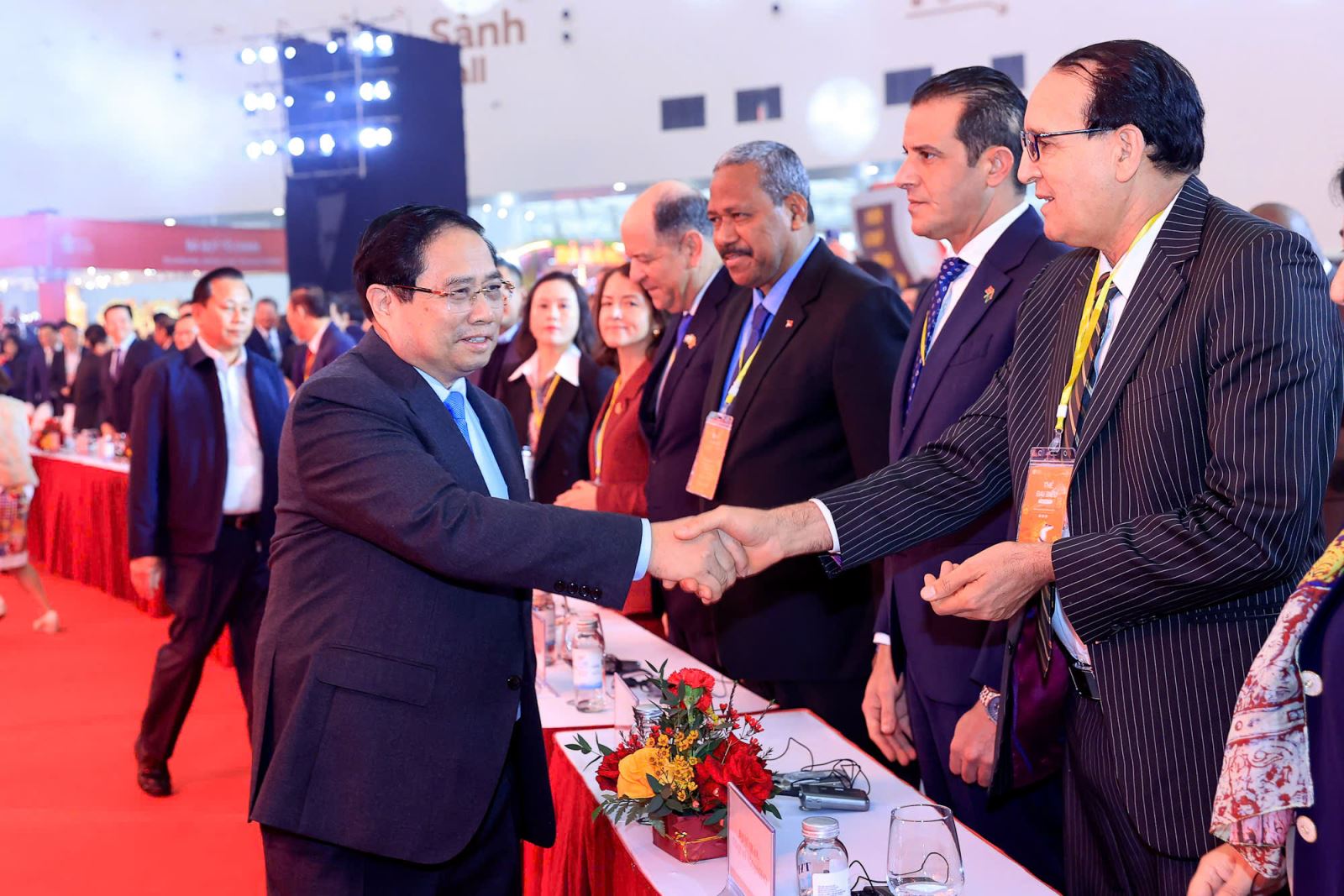 Thủ tướng Ch&iacute;nh phủ Phạm Minh Ch&iacute;nh đến dự Lễ khai mạc Hội chợ M&ugrave;a Xu&acirc;n lần thứ nhất năm 2026.