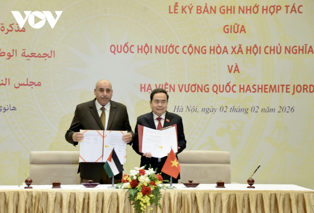 Hai nh&agrave; l&atilde;nh đạo khẳng định quyết t&acirc;m th&uacute;c đẩy quan hệ hợp t&aacute;c Việt Nam &ndash; Jordan.