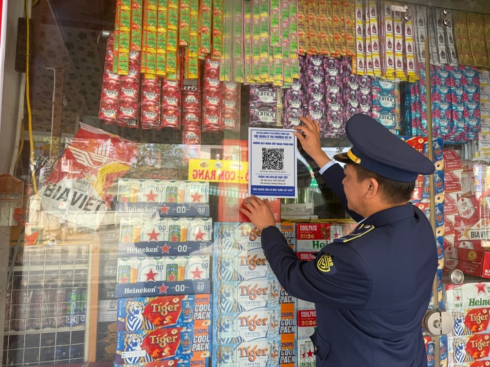 Thanh Hóa: Ứng dụng mã QR đường dây nóng trong tiếp nhận phản ánh và tuyên truyền pháp luật