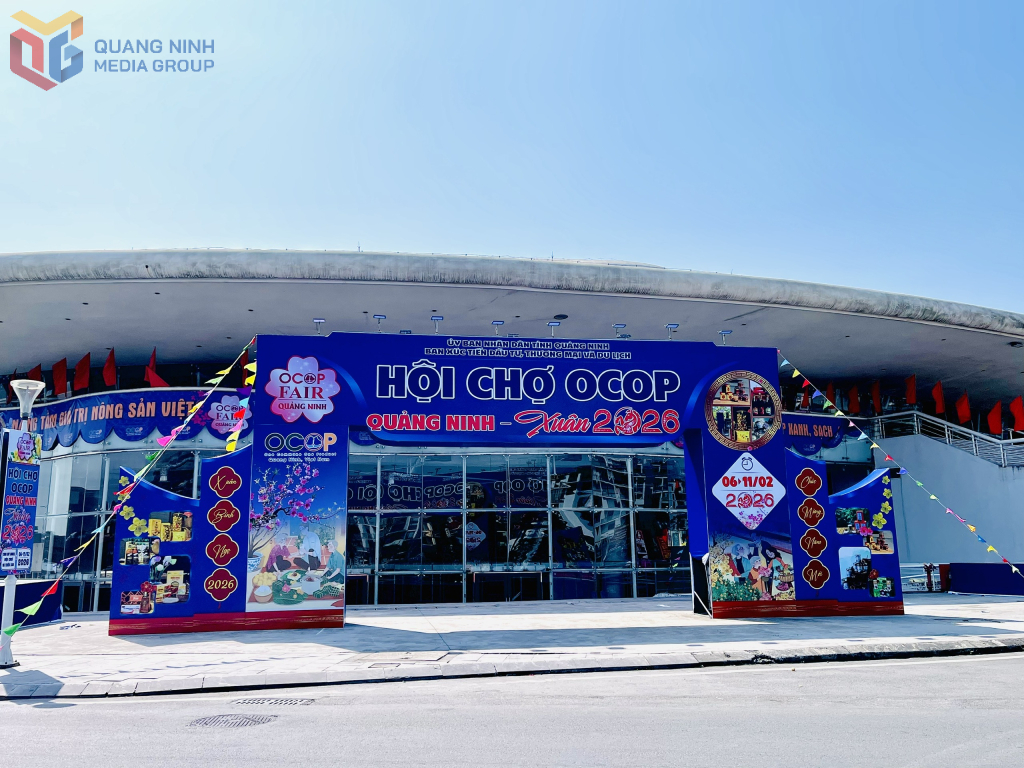 Từ ngày 6 - 11/2 diễn ra Hội chợ OCOP Quảng Ninh - Xuân 2026