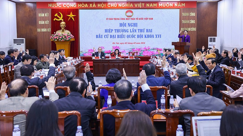 Hội nghị hiệp thương lần hai thống nhất danh sách 217 ứng cử viên Quốc hội khóa XVI