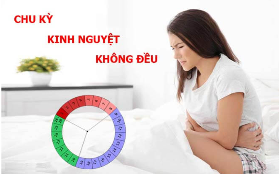 Chu kỳ kinh nguyệt kh&ocirc;ng đều xảy ra ở nhiều phụ nữ