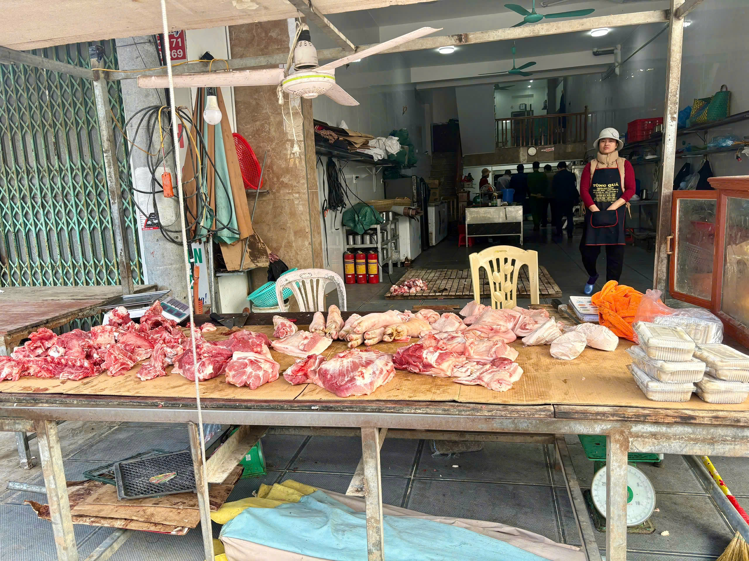 Kiểm tra cơ sở giết mổ ATTP.