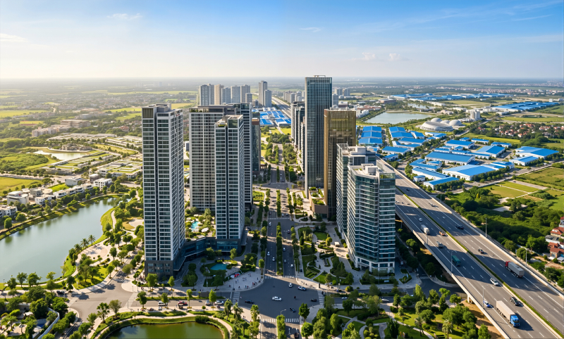 Hà Nội khởi công khu đô thị đa mục tiêu đầu tiên: Mở không gian phát triển mới phía Bắc Thủ đô