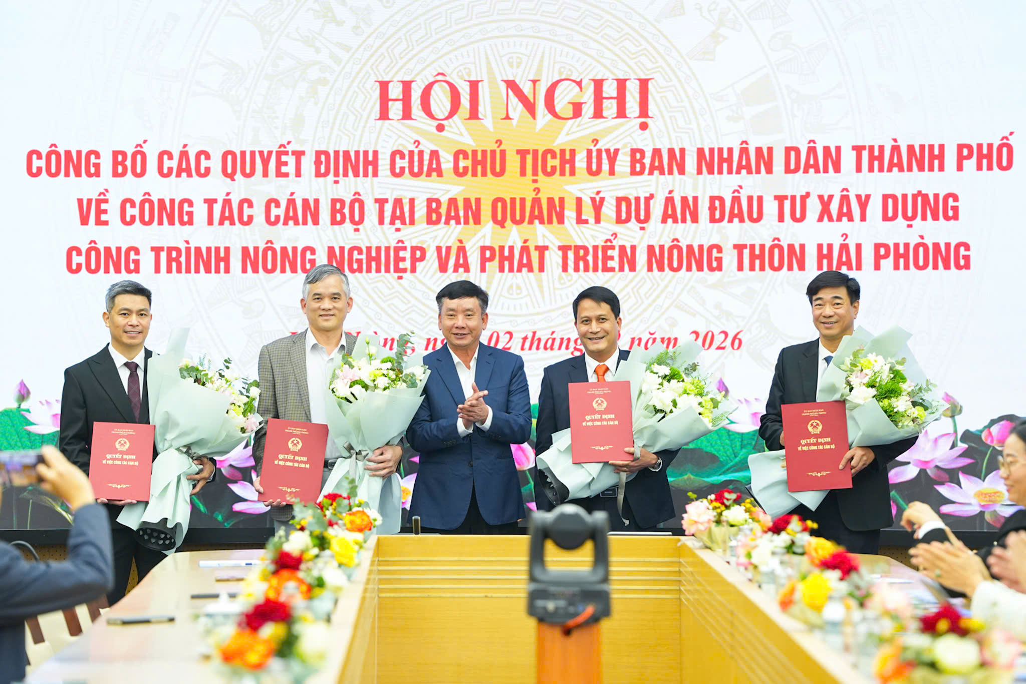 Ông Nguyễn Anh Sơn giữ chức vụ Giám đốc BQL DAĐTXD công trình nông nghiệp và phát triển nông thôn Hải Phòng