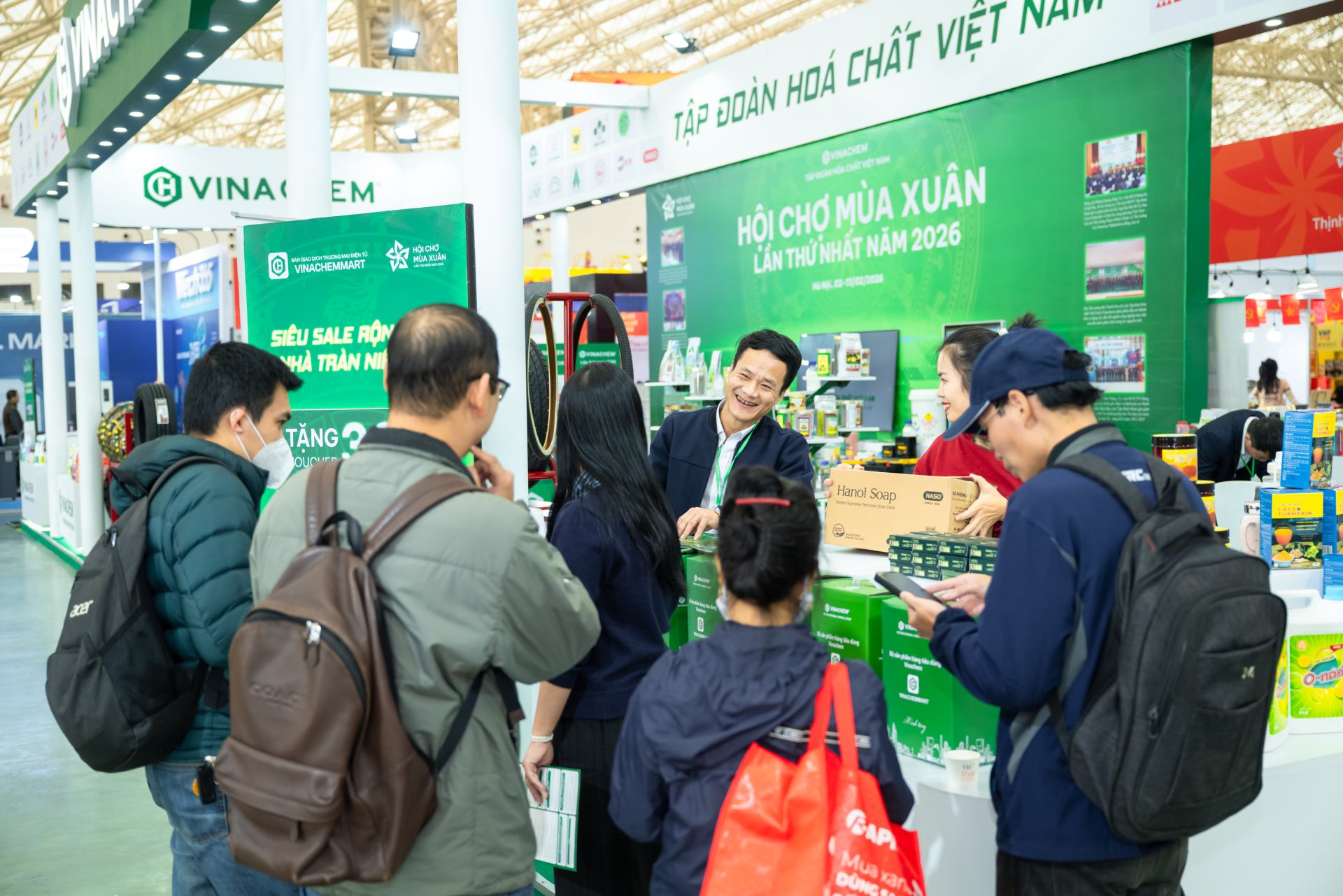 Vinachem tăng cường hiện diện tại Hội chợ Mùa Xuân 2026 - Lan tỏa giá trị sản phẩm hóa chất Việt Nam