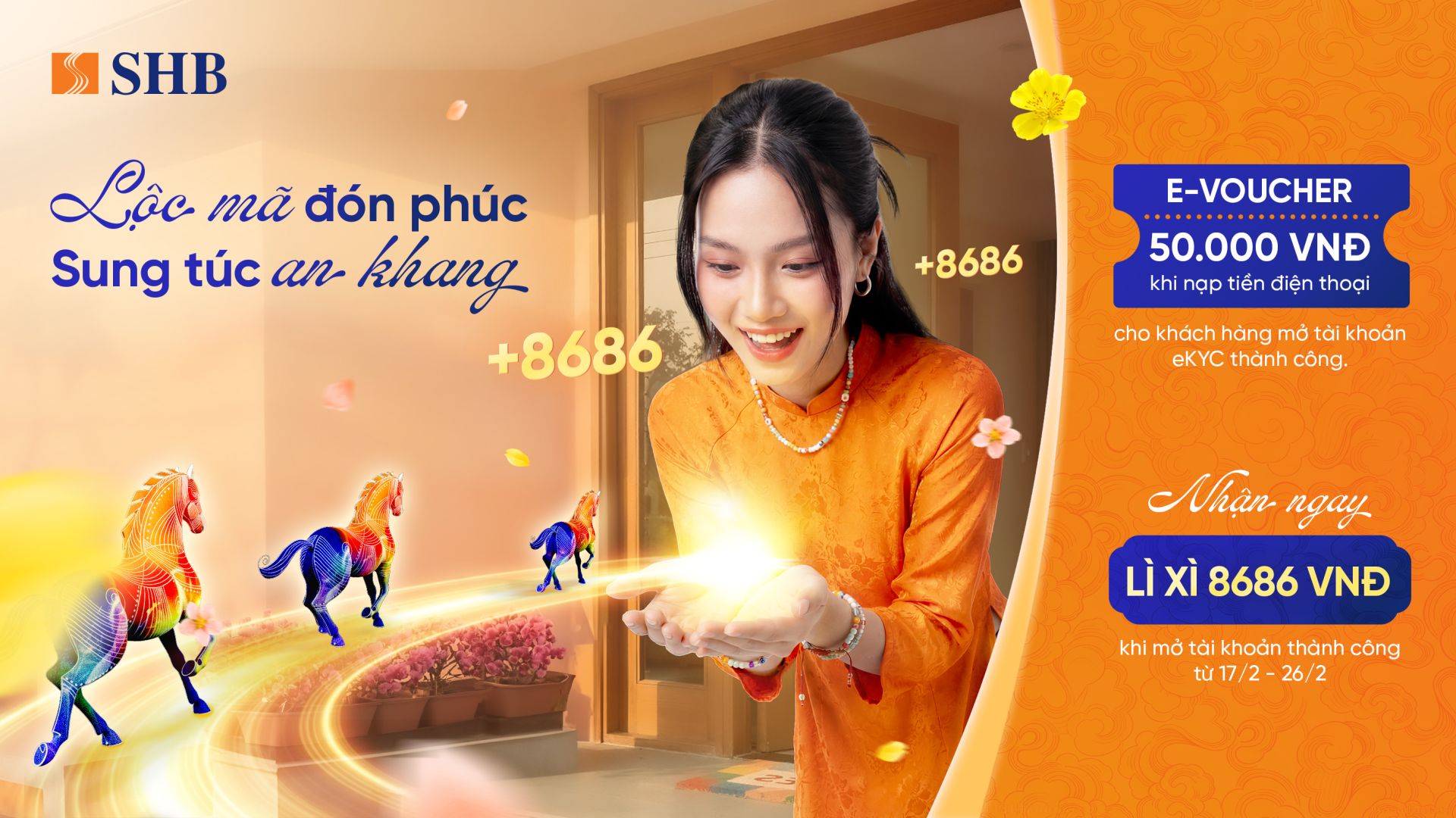 Khởi đầu năm mới, rinh ngay lộc lớn từ SHB với tổng giá trị quà tặng hơn 4,5 tỷ đồng