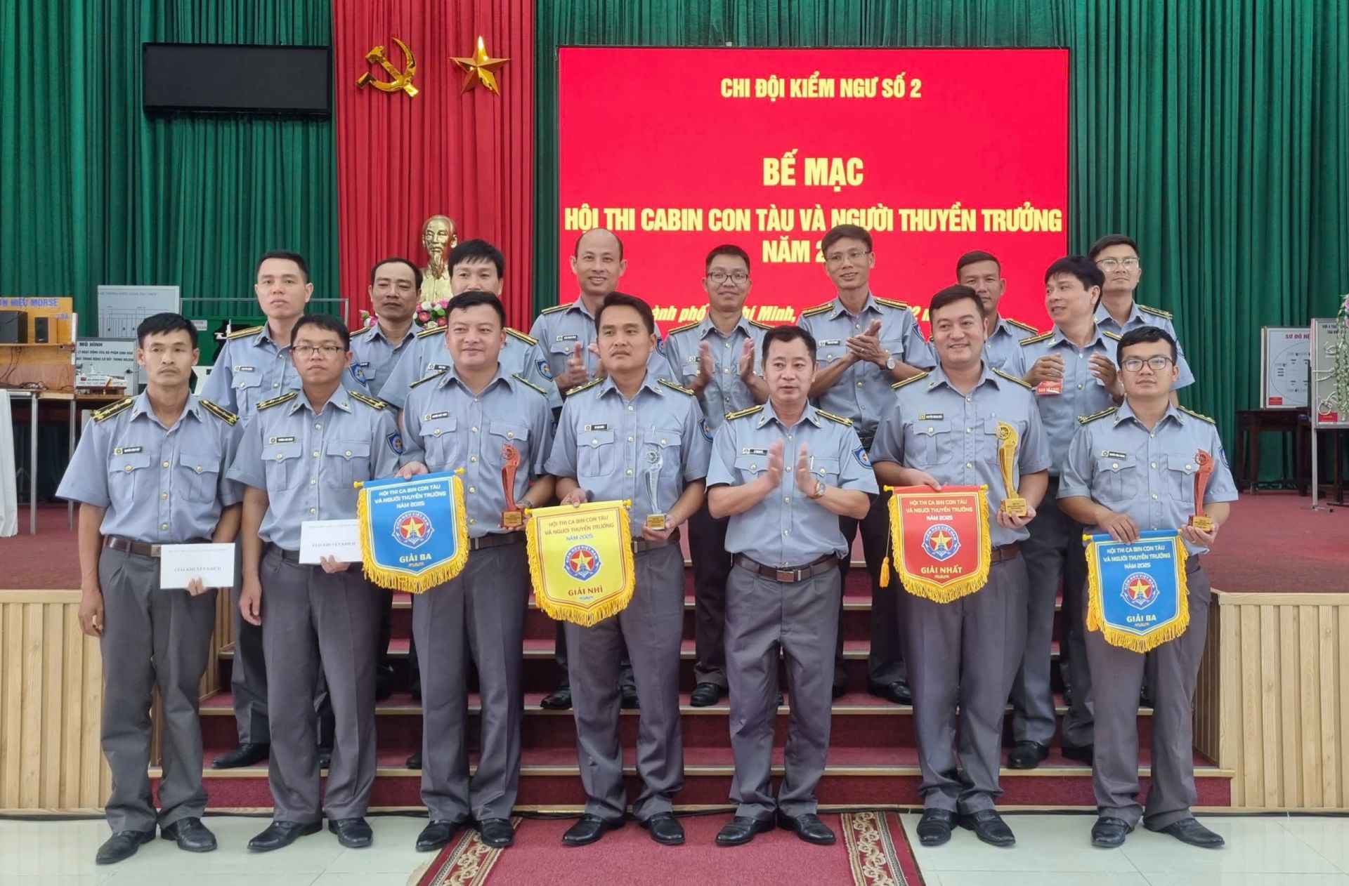 Chi đội Kiểm ngư số 2 bế mạc Hội thi "Cabin con tàu và người Thuyền trưởng" năm 2026