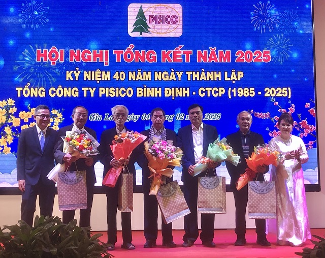 Gia Lai: PISICO Bình Định kỷ niệm 40 năm thành lập