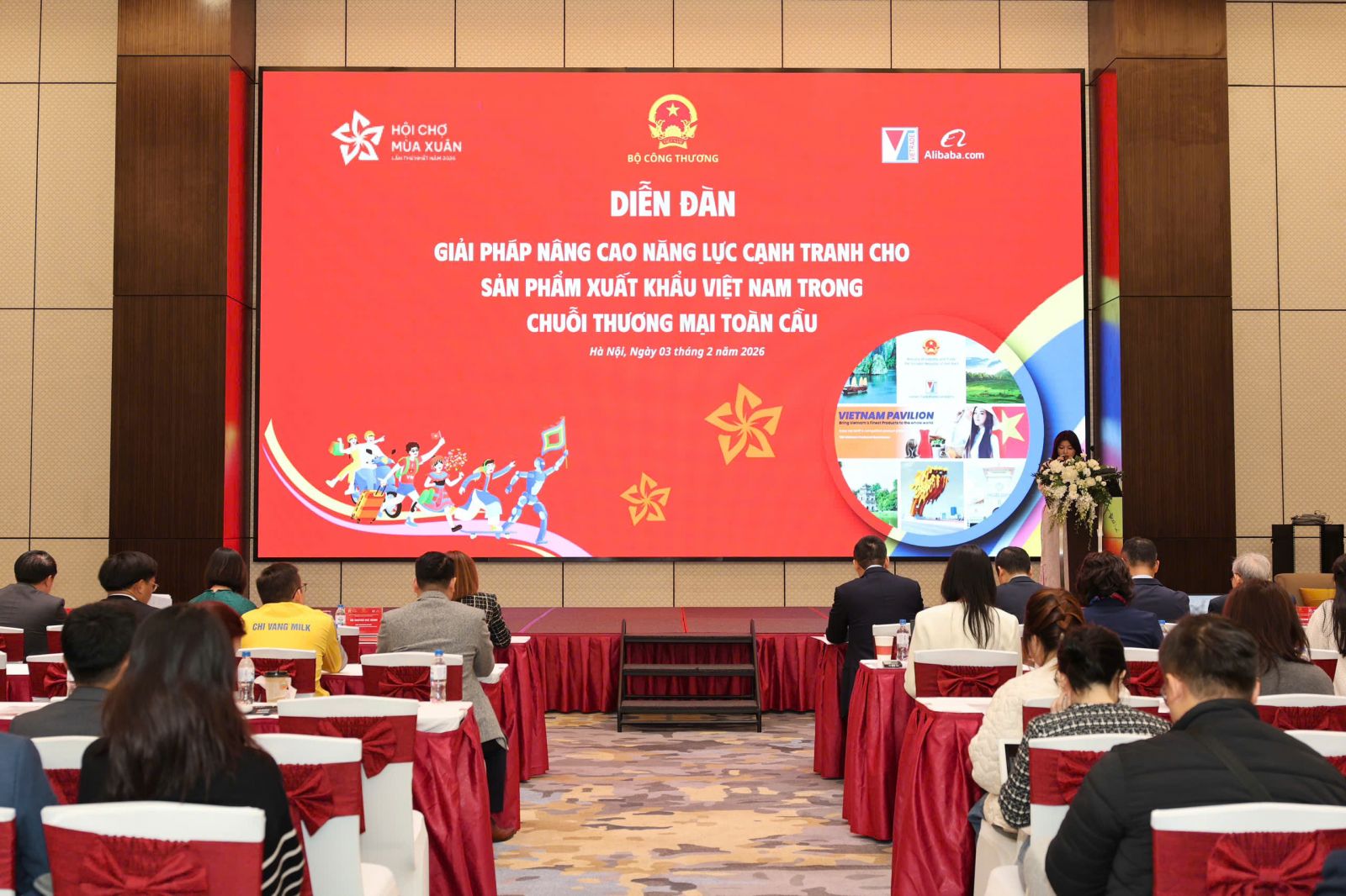 Diễn đàn nâng cao năng lực cạnh tranh cho sản phẩm xuất khẩu Việt Nam