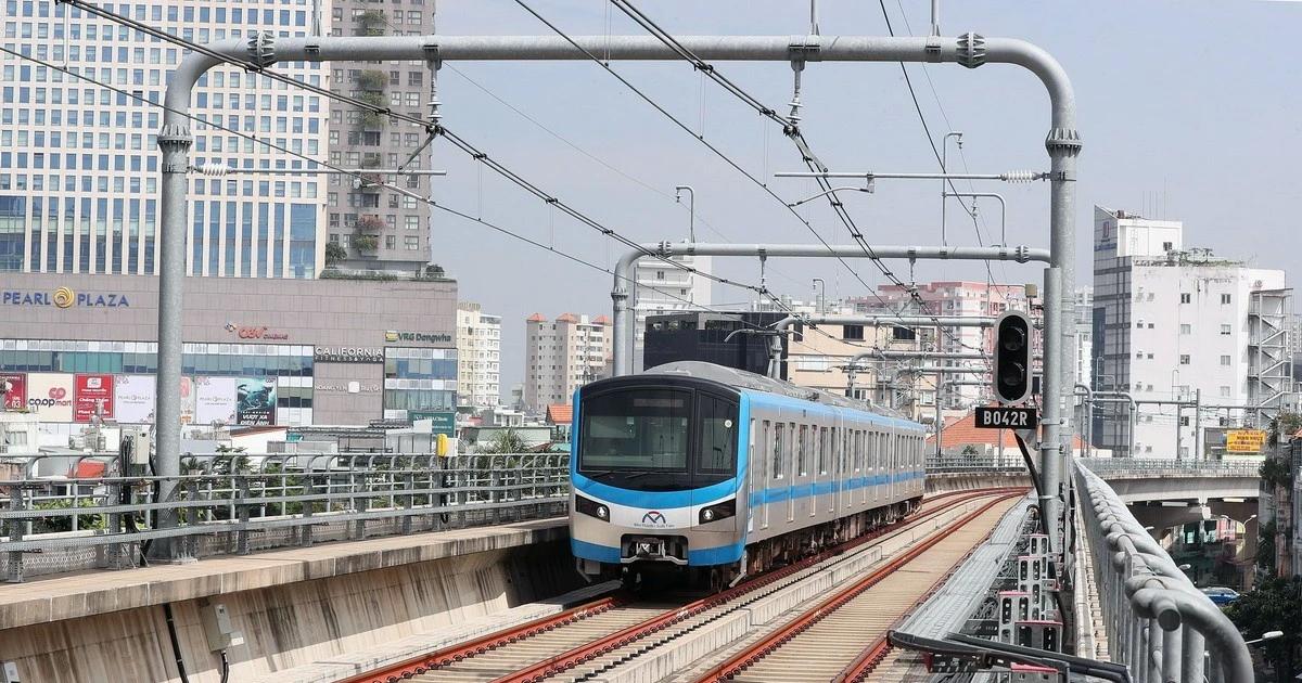 Metro Bến Thành – Suối Tiên miễn phí vé hai ngày cao điểm Tết