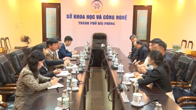 Sở Khoa học và Công nghệ thành phố Hải Phòng tăng cường hợp tác đầu tư với Hàn Quốc